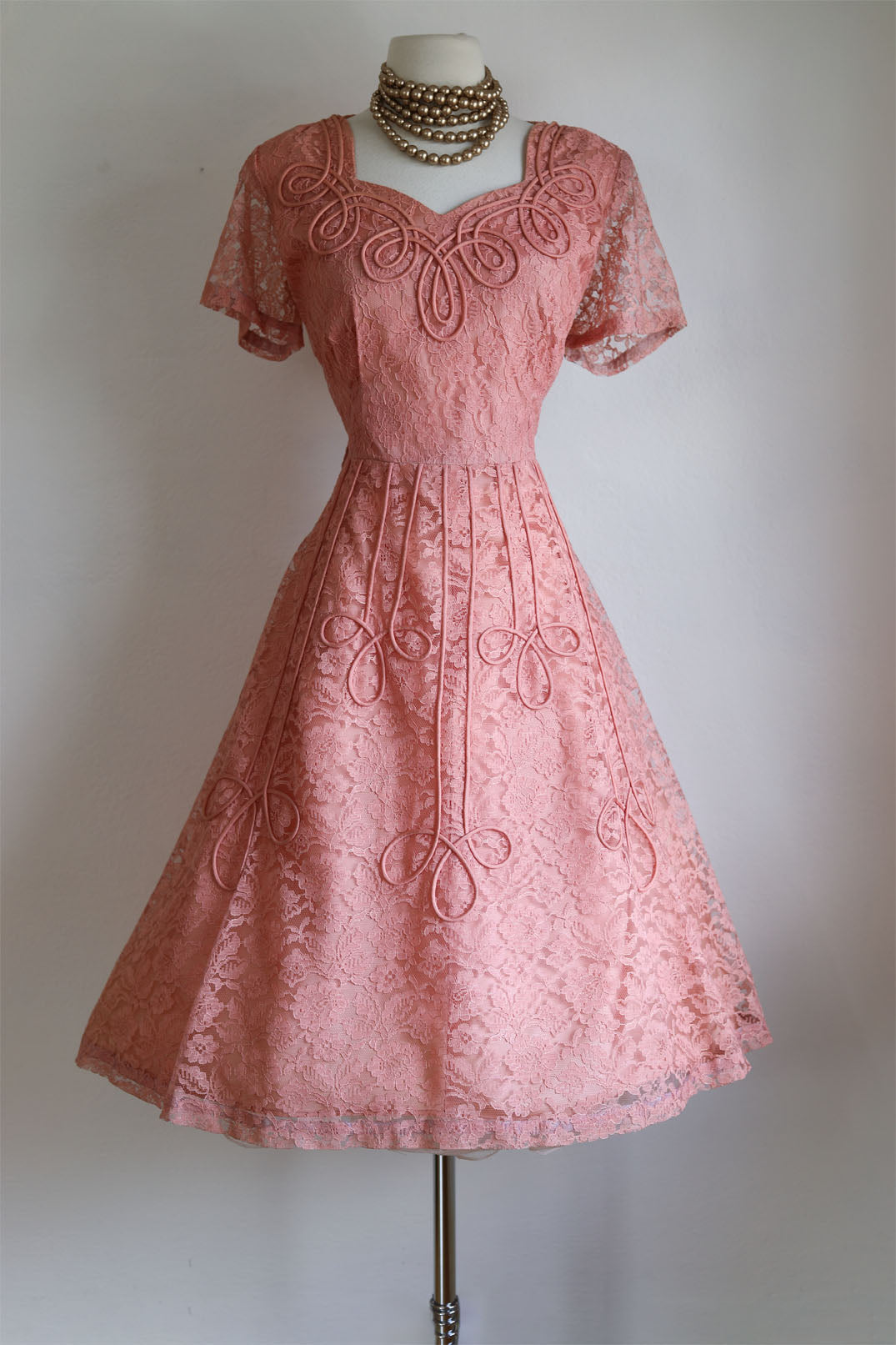Vintage 1940s to 1950s Dress