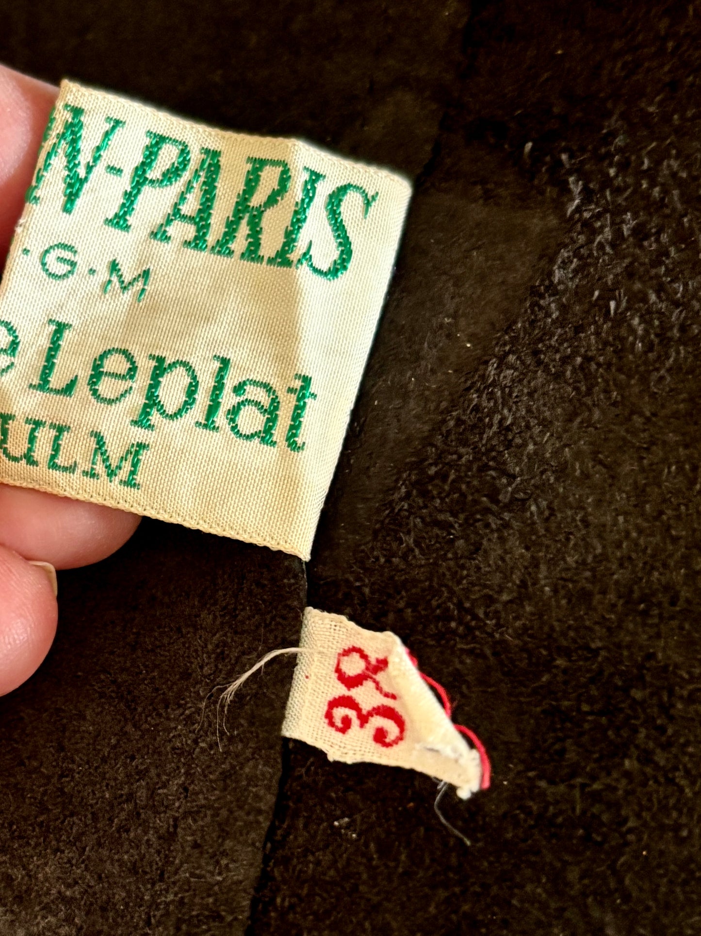 Vintage 1960s Designer Leather Dress - Mod Space Age German Black Princess Mini Brass Turnlocks Size S to M