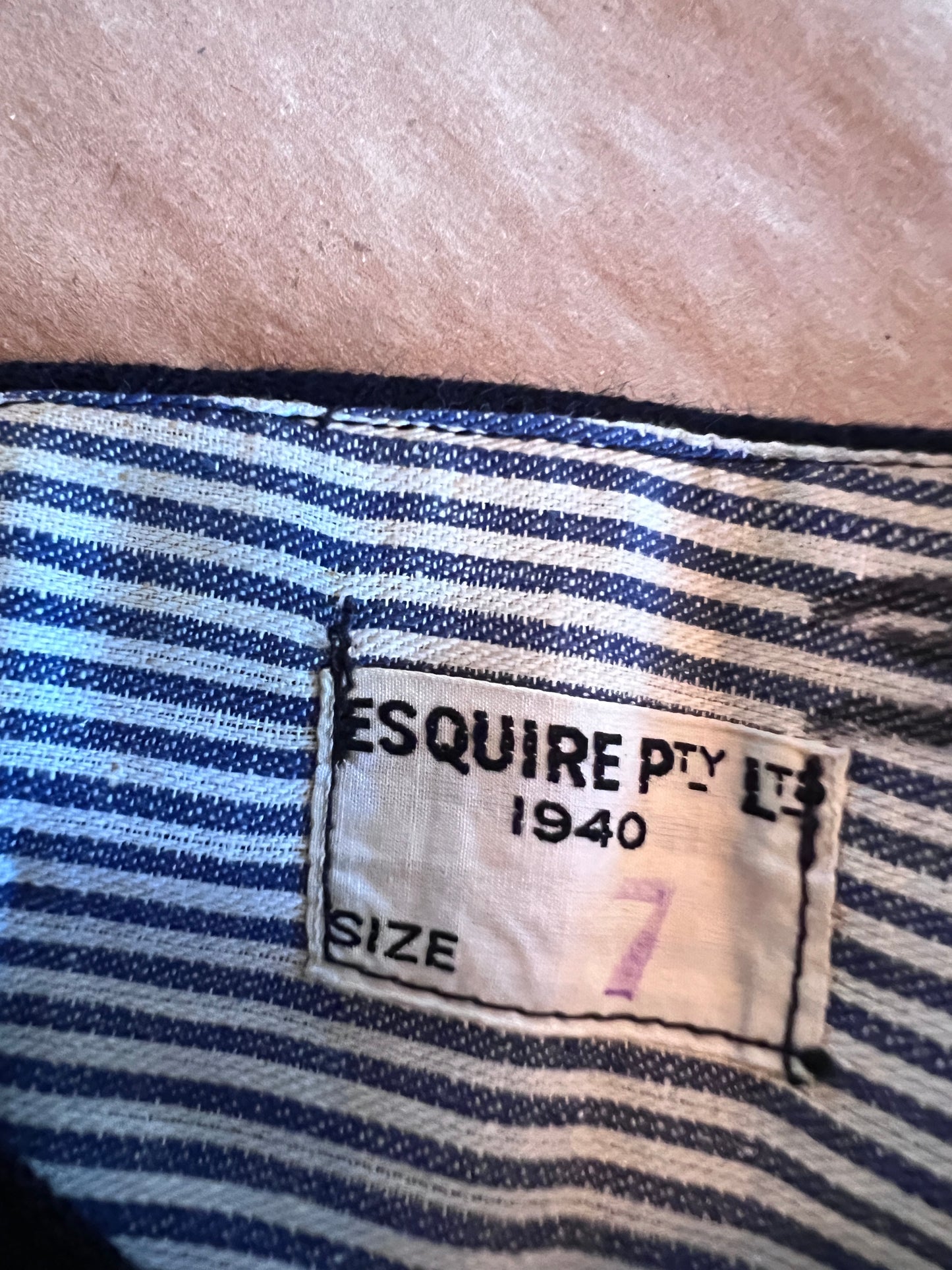 Rare Style 1940s Lace Up Sailor Trousers - Vintage WWII Australian Navy Wool Gabardine Corset Sailor Pants High Waists Belled Hems - Choose Your Size!