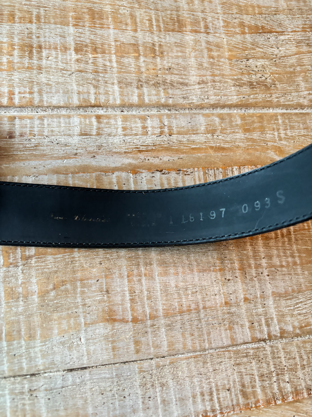 BELTOPIA! Vintage 1980s Two Blondes NY Belt - RARE Industrial-Punk Wet Look Black Vinyl w Fetish Bondage Hardware Size M