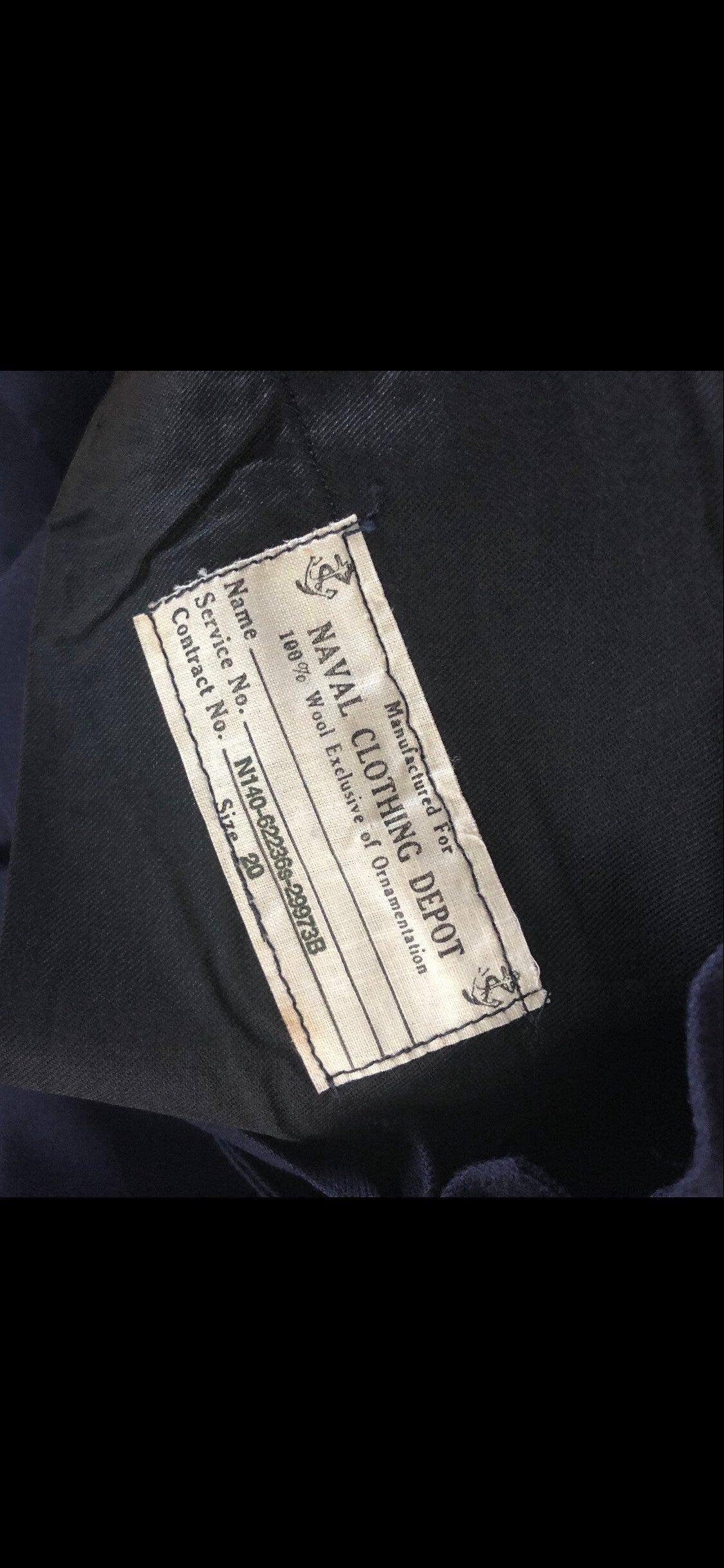 1940s RARE Navy Wool Slacks - Vintage 40s Deadstock Wide Leg Women's Side Zip Sharp Military Twill Trousers Belted WAVES - Choose Your Size!