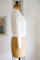 Vintage 1950s Cashmere + Lace Sweater - Frosty Ivory Sinfully Soft Cardigan Fits Range