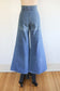 Vintage 1970s Denim Jeans - MEGA BELL BOTTOMS Light Wash Prophet and Friends 1974 Documented Pants W26"