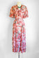 Vintage 1940s to 1950s Dress - Volup! Beautiful Nelly Don Designer Cotton Batiste Dress Size XL