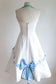 Vintage 1950s Dress - Stellar Designer Margaret Newman Cotton Halter Sundress w Floral Appliqués Size S