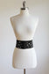 Set of THREE Y2K Stretch Belts Emulating 1950s Cinchers...in Red, Black, White Polkadots, fits Size XS to L