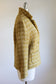 Vintage 1960s Wool Jacket - SHADES OF HONEY Boucle Chanel-esque Beauty Size M to L