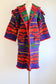 Vintage Pre-1972 Pendleton Hooded Blanket Coat - RARE Reversible Wool "Beaver State" Fringed Coat Size S to M