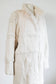 HALF-OFF SALE! Vintage 1970s - 1980s Snowy Ivory Fur Coat - Full-Length Rabbit Designer Coat Apres-Ski Size M
