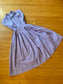 Vintage 1950s Dress - Lavender Green White Cotton Sleeveless Plaid Shirtwaist Sundress Size M
