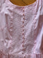 Vintage 1950s Dress - Candy Pink + Embroidered Pure Cotton Sundress Size M to L