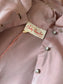Vintage 1950s Party Dress - Darling Rose Pink Sharkskin Taffeta Vicky Vaughn w Rhinestones + Bustle Size XS - S