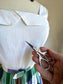 Vintage 1940s to 1950s Sundress - Jaunty Chambray Plaid Cotton Dress + Cropped Bolero Jacket Size XS to S