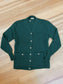 Vintage DEADSTOCK 1940s Knit Cardigan - Pine Green All-Wool Lambswool Sporty Knitwear Sweater w Pockets - Choose Yours!