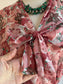 Vintage 1940s to 1950s Dress - Volup! Beautiful Nelly Don Designer Cotton Batiste Dress Size XL