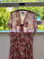 Vintage 1940s to 1950s Dress - Volup! Beautiful Nelly Don Designer Cotton Batiste Dress Size XL
