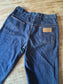 Vintage 1970s Denim Jeans - Maverick Dark Cotton Bell Bottoms Flares Pants Size M - Waist 28"/29"