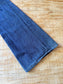 Vintage 1970s Denim Jeans - Maverick Dark Cotton Bell Bottoms Flares Pants Size M - Waist 28"/29"