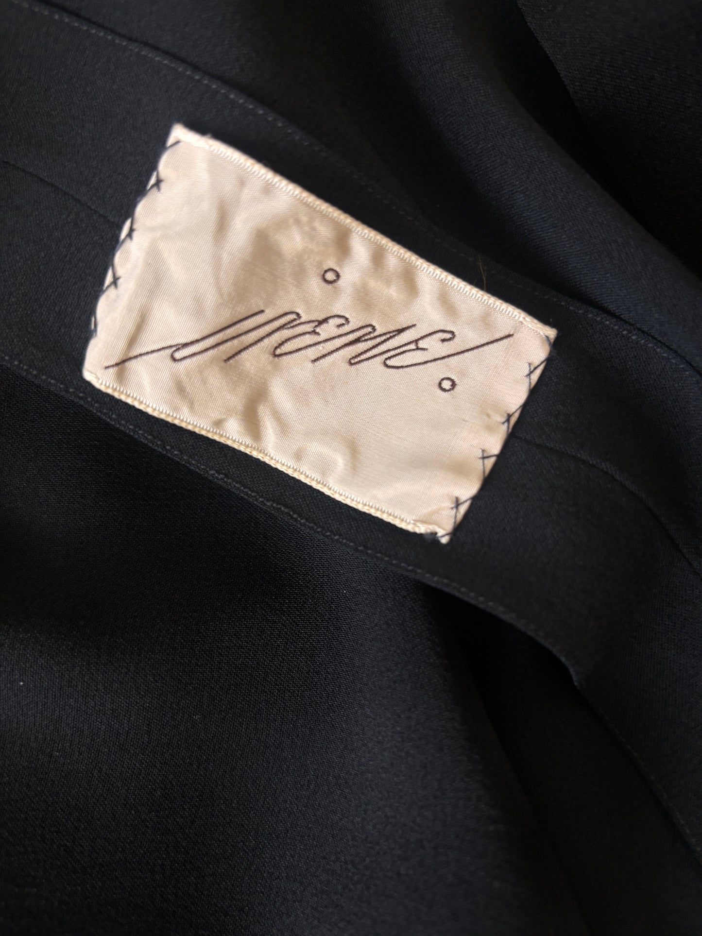 Vintage 1950s Designer Dress - Rare Irene Lentz Silk + Lace Illusion Cocktail Party Event Dress Size M