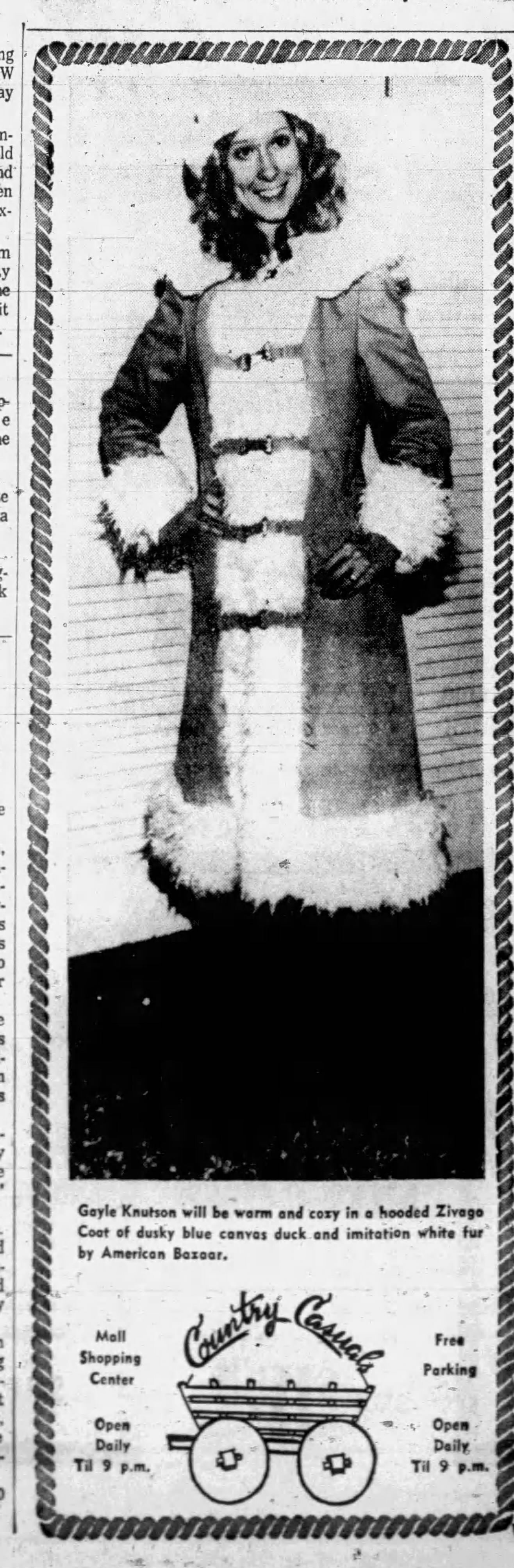 Documented Vintage 1972 Coat - HOODED American Bazaar 1970s Canvas + Faux Fur Princess Coat Size S to M