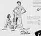 Vintage 1950s RARE Novelty Umbrella Print Swimsuit - Designer Catalina Doc 1955 Summer Goth Cotton Black White Pink Draped Bathing Suit Size S to M