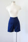 Vintage 1960s Gym Shorts - Deadstock Moonrise Kingdom Sporty Rear Zip Cotton Blend Twill w Pockets - Choose Your Pair!